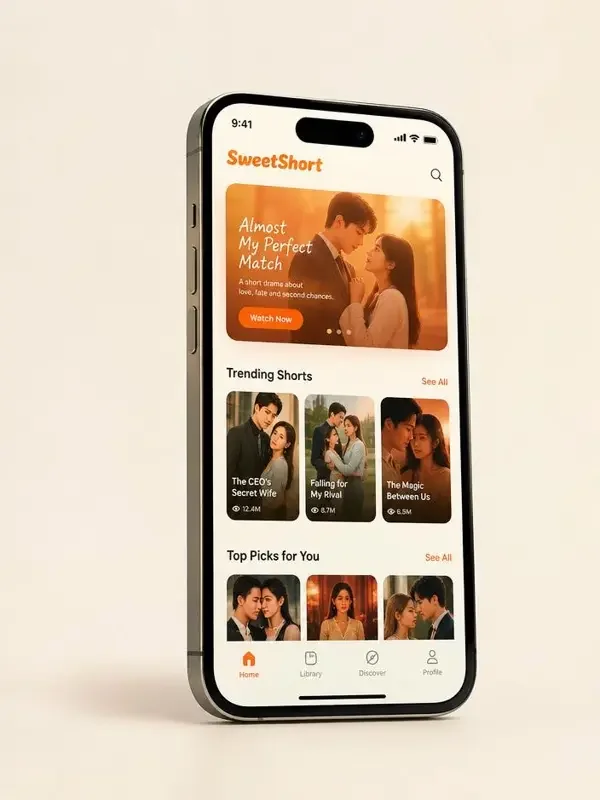 短剧在线观看 APP 界面预览